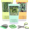 LUVCOSY Herb Keeper Set: 3 Pack Herb Saver+1 Pack Herb Scissors+2 Pack