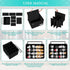 16 Closet, Luvhomee Shoe Storage Organizer, Fits Pairs, Large Shoe Organizer Box for Clear Foldable Shoes Containers