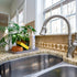 ZAPPOWARE Kitchen Sink Organizer, Silicone Sponge Holder - Storage Tray for Dish Sponge, Soap Dispenser, Scrubber 9.6"x