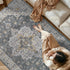 jinchan Vintage Runner Rug 2x5, Washable Hallway Rug, Floral Medallion Non-Slip Soft Classic for Kitchen