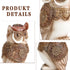 Owl Statue for Home Decor Accents, Shelf Bookshelf Table Office Living Room Decor Owl Figurine, Ideal Gifts for Bird