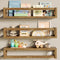 TidyCorner Upgraded Thick Floating Shelves, Solid Wood Bookshelf for Wall, Floating Book