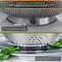 Stainless Steel Micro-Perforated 5-Quart Colander, Professional Strainer with Heavy Duty Handles