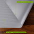 Kitchen Shelf Liner Drawer Liners - Waterproof Non-Adhesive Refrigerator Mats for Strong Durable Kitchen Cabinets,