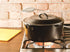 Lodge 5 Quart Pre-Seasoned Cast Iron Dutch Oven with Lid - Black Wire Bail Handle for Easy Transfer from Cooking