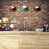 Blulu 3 Pcs Coffee Wooden Wall Art Decor - Retro Java Cup Wooden Sign for Kitchen and Dessert Shop