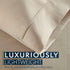 HC Collection King Pillow Cases Set of 2, Microfiber, Extra Soft, Easy Care & Machine Washable, Taupe