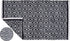 Ramanta Home 100% Cotton Diamond Rug, 21x34 Hand Woven Reversible Washable Rug - Navy, for Bathroom, Entry, Living Room