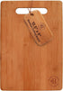 Bamboo Cutting Board, Wooden Kitchen Chopping Board for Food Prep, 12.5" x 9" for Carving Meat and Vegetables