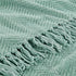 Home Soft Things Throw Blanket, Knitted Tweed, 50'' x 60'', Silver Blue, Cozy Warm Comfortable