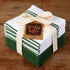 Kitchen Towels Dishcloths, 100% Cotton, Set of 8, Dark Green and White Reusable Cleaning Cloths