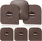Chef Pan Scraper Set, 6 Pack Kitchen Dish Scraper Tool, Cast Iron Cleaner Scraper for Cleaning Grease and Pots.