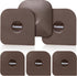 Chef Pan Scraper Set, 6 Pack Kitchen Dish Scraper Tool, Cast Iron Cleaner Scraper for Cleaning Grease and Pots.