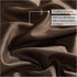 Elrene Home Fashions Colette Faux-Silk Scalloped Window Valance, Chocolate, 50 in x 21 in (Scalloped Valance)