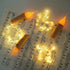 8 Pack 20 Wine Bottle Lights, LED Flameless Candle Cork Bottle String Light Battery Operated Silver Wire Mini Fairy