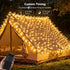 65.61ft 200 Brizled Smart String Lights, LED Christmas Lights with APP & Voice Control, WiFi Christmas Fairy Light Warm