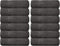 White Classic Resort Collection Soft Washcloth Face & Body Towel Set |