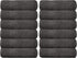 White Classic Resort Collection Soft Washcloth Face & Body Towel Set |