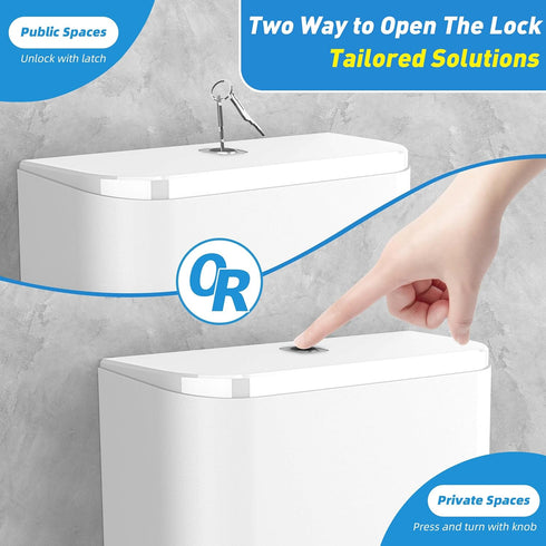 Commercial 1 Pack,Universal Paper Towel Dispenser Wall Mount with Lock Multifold Tri Fold Paper Hand Towel