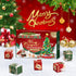 Advent Calendar 2024 Christmas Tree Building Set, 24 Boxes Christmas Countdown Calendar with Warm Light for Adults