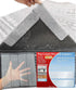 16Pcs Non-Slip Rug Carpet Grippers, Large Reusable Tape Pads, Strong Adhesive, Removable Double-Sided Strips