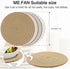 ME.FAN Trivets/Potholders 4 Set Cotton Thread Weave Trivets for for Hot Pots and Pans - Large Coasters/Hot Pads/Hot Mats to Protect Desktop & Countertop - 7 Inch - Mix 2 by ME.FAN