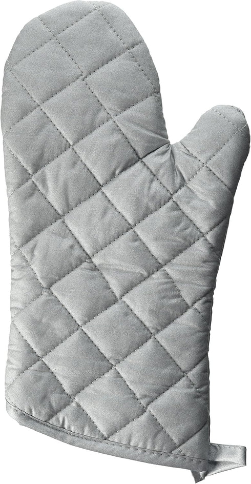 Winco Silicone Oven Mitt, 15-Inch, Silver