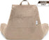 Cozy Husband Pillow Medium Cover Aspen Edition Cowboy Taupe, Reversible Microfiber to Microsuede, Side & Back Pockets
