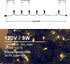 Hopolon Christmas Lights, 2 Pack 23ft 100 Mini String Lights, UL Certified Extendable Tree Lights for Indoor & Outdoor