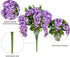 Vickerman Everyday Artificial Lavender Wisteria Bush - 19" Long - Sophisticated Faux Flowers with Lifelike Appearance