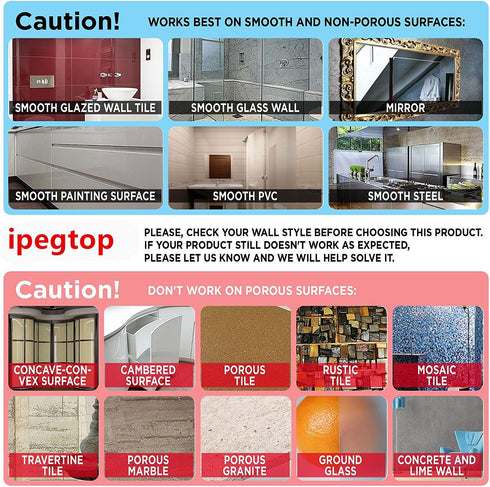 iPEGTOP Super Powerful Vacuum Suction Cup Soap Dish, Rustproof 304 Stainless Steel Sponge Soap Holder for Bathroom,