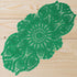 One Piece 23 x 12 Inch Oval Doilies Crochet for Dressers and