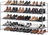 MISSLO 4 Tier Long Shoe Organizer for Closet Shoe Rack for Bedroom