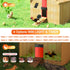 Programmable 4 ZenxyHoC Chicken Coop Door Solar Powered with Remote Control, Automatic Aluminum Chicken Door Modes