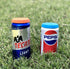 Silicone Soda Can Lids, Can Covers, Fits Standard Soda Cans, 2 Pack, Orange