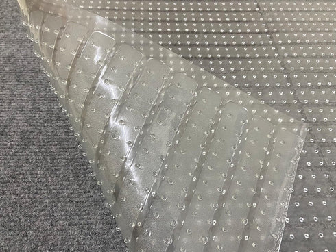 Ottomanson Waterproof Non-Slip Clear Runner Rug - Customizable Floor Protector for Entryway, 2'2" x 5'