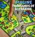 43 26 312 ToyVelt Carpet Playmat Kids Rug - Medium x Educational City Road Traffic Mat for Kids Ages - Preschool Rug