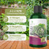 5-1-5 8 oz LEAVES AND SOUL Professional Liquid Herbs and Greens Fertilizer | Concentrate, Liquid Plant Fertilizer