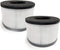Nispira True HEPA Carbon Filter Replacement for Partu BS-03 HEPA Air Purifier, 2 Packs