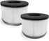 Nispira True HEPA Carbon Filter Replacement for Partu BS-03 HEPA Air Purifier, 2 Packs