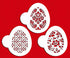 Chic Easter Eggs Stencil Set C813 by Designer Stencils