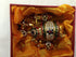 Gorgeous Jewelled Trinket Box - Mother and Three Babies Pig Piggy Piglet with Inlaid Crystal