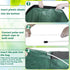 2 Pack 53-Gallon PHYEX Reusable Leaf Bags with Flat Bottom Design - Dustpan Style Garden Bags for Easy Yard Waste