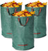 VBWSL yard waste bags, 3 pcs, 80 gallon capacity, suitable for grass clippings,