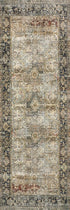 Loloi Layla Collection Accent Rug - Olive/Charcoal 2'-3" x 3'-9", Soft, Durable, Vintage Inspired