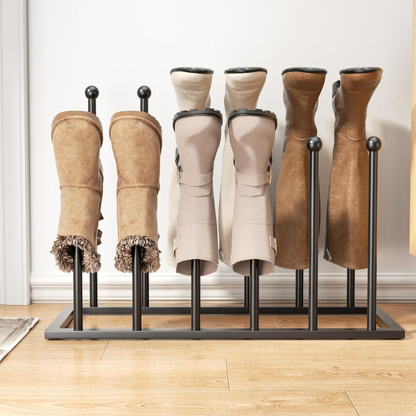 pickpiff Boot Rack Organizer Tall Boots - Black Boot Storage Organizer Tall
