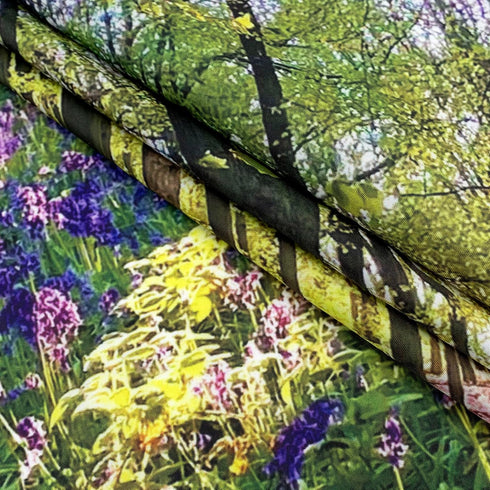 HVEST Forest Sunshine Tapestry, Spring Tapestry Wall Hanging, Nature Landscape Decor for Living Room Bedroom 40L x 60W