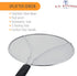 U.S. Kitchen Supply 13" Stainless Steel Splatter Guard, Fine Mesh Cover for Frying Pan & Cooking Pots