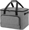 LUXJA Large Carrying Bag for Ninja Foodi Possible Cooker Pro, Hard Bottom Pad Compatible with 8.5 Qt Multicooker, Gray