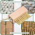 Set, w/2 SCRUBIT Moss & Weed Remover Wired Grout Cleaner Brush, Great for Cleaning Decks, Pavers, Patios & Walkways